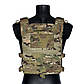 Плитоноска бронежилет мультикам/multicam MOLLE зі швидким скиданням 26x34, фото 6
