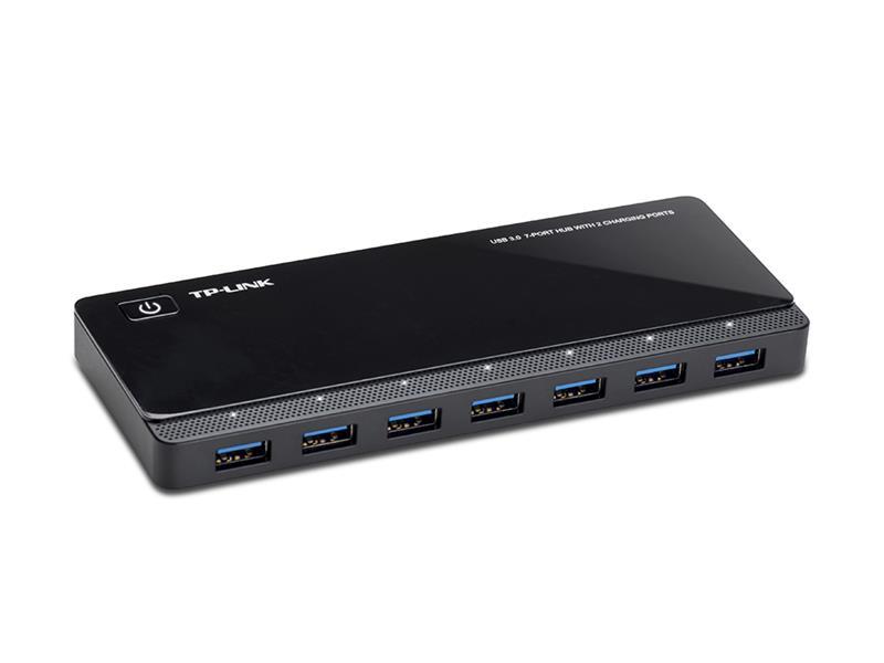 TP-Link USB-хаб UH720 7xUSB3.0 (2xUSB charge ports 12V 4A)  Baumar - Завжди Вчасно