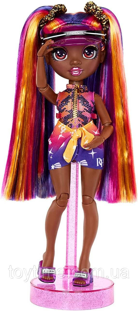 Лялька RAINBOW HIGH Pacific Coast Федра Вествард Захід / Rainbow High Pacific Coast Phaedra Westward Sunset (Purple) Fashion Doll