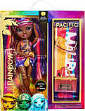 Лялька RAINBOW HIGH Pacific Coast Федра Вествард Захід / Rainbow High Pacific Coast Phaedra Westward Sunset (Purple) Fashion Doll, фото 2