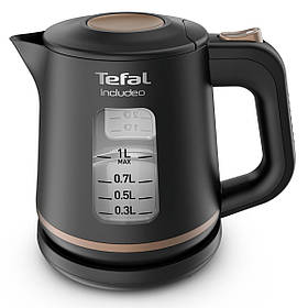 Електрочайник Tefal Includeo 1л, пластик, чорний Baumar - Завжди Вчасно