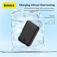 Павербанк з бездротовою зарядкою Baseus Magnetic 20W 6000mAh для iPhone 12/13/14/15 Black, фото 8