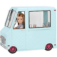 Our Generation Транспорт для кукол - Фургон с мороженым и аксессуарами Baumar - Всегда Вовремя