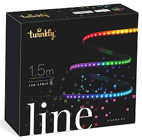 Стрічка Smart LED Twinkly Line RGB IP20 1.5м кабель чорний Baumar - Завжди Вчасно