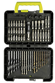 Набір біт і свердел Ryobi RAK60DDF 60шт кейс Baumar - Завжди Вчасно