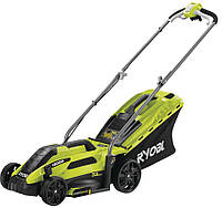 Ryobi Газонокосилка RLM13E33S электрическая, 1300Вт, 33см, EasyEdge, 20-60 мм, 35л Baumar - Всегда Вовремя