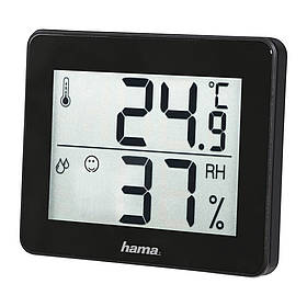 HAMA Термометр/гігрометр TH-130 Black