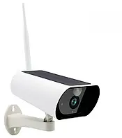 Автономна IP WiFi камера Y9 2.0 Мп з віддаленим доступом камера спостереження із сонячною панеллю, фото 4