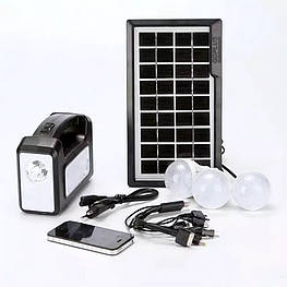 Портативна сонячна автономна система GDPlus GD7 потужний ліхтар світильник на сонячній батареї