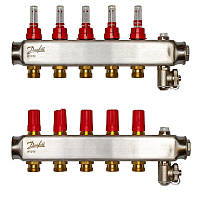 Danfoss SSM-F 5+5 с ротаметрами, нержавеющая сталь Baumar - Всегда Вовремя