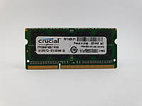 Оперативная память для ноутбука SODIMM Crucial DDR3L 4Gb 1600MHz PC3L-12800S (CT51264BF160B.C16FKR) Б/У