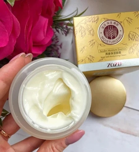 Крем для обличчя ZOZU Moisturizing Yeast Cream з екстрактом вівса 50 g