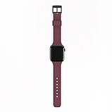 UAG Ремінець [U] для Apple Watch 44/42 [U] Dot Silicone, Aubergine  Baumar - Завжди Вчасно, фото 7