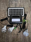 Зовнішній акумулятор Power Bank GDHHDP 8017-2 зарядна станція — ліхтар — сонячна батарея, автономна система, фото 8