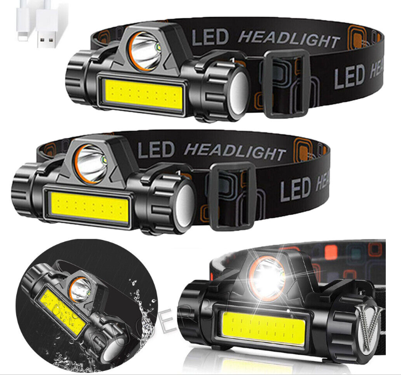 Налобний Ліхтарик Bailong BL-8101 XPE+COB Світлодіодний