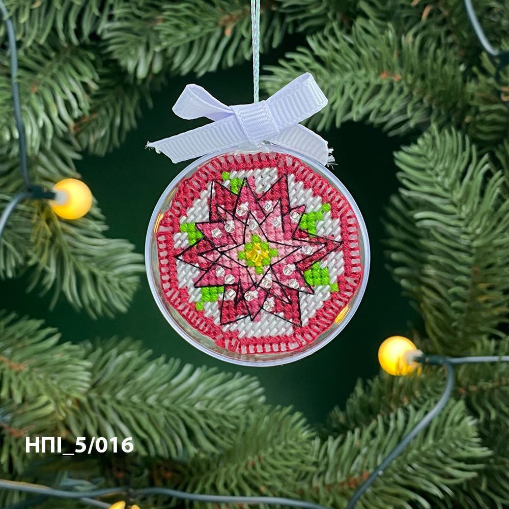 Набір для виготовлення новорічної іграшки Бонек Різдва  НПІ_5/016