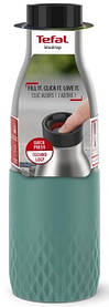 Термопляшка Tefal Bludrop, 500мл, нержавіюча сталь, пластик, зелений Baumar - Завжди Вчасно