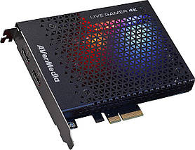 AVerMedia Карта захоплення відео Live Gamer 4K GC573 Black  Baumar - Завжди Вчасно