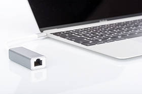 Адаптер DIGITUS USB-C - 10/100/1000 Mbps Ethernet Baumar - Завжди Вчасно
