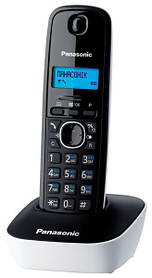 Panasonic Радіотелефон DECT KX-TG1611UAW Black White  Baumar - Завжди Вчасно