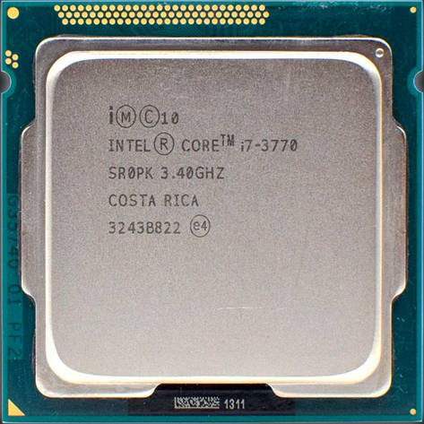 Процессор Intel Core i7-3770, 3,4GHz, 8Mb, 8 потоків, s1155, фото 1