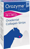 Орозим Ecuphar Orozyme М жевательные полоски для гигиены полости рта собак весом от 10 до 30 кг, упаковка