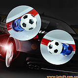 4шт Ковпачки на ніпель у формі Футбольного м'яча ковпачок колеса м'яч для футболу, фото 3