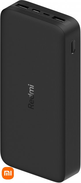 Оригинал Xiaomi Redmi Power Bank 20000 mAh PB200LZM Black Быстрая зарядка - фото 1 - id-p1499319298