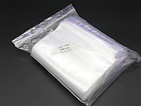 Пакет со струной полиэтиленовый для упаковки и хранения 12х15 см. с застежкой zip-lock 100 шт/уп Пакет Гриппер