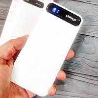 Power Bank Linkage LKP-21 USB 10000mAh повір банк з LCD зовнішній акумулятор для зарядки, фото 3