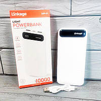 Power Bank Linkage LKP-21 USB 10000mAh повір банк з LCD зовнішній акумулятор для зарядки, фото 9
