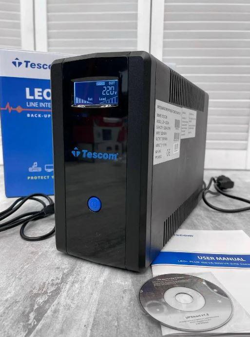 Джерело безперебійного живлення Tescom Leo+ 1200VA з акумулятором