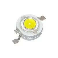 Светодиод ярко-белый 1W LED, 3 вольта, высокой мощности 1 шт.