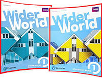 Wider World 1. Student's+Workbook. Комплект книг з англійської мови. Підручник+Зошит. Pearson