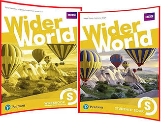 Wider World Starter. Student's+Workbook. Комплект книг з англійської мови. Підручник+Зошит. Pearson