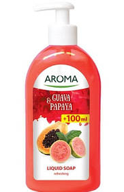 Рідке мило AROMA Гуава та папайя 500 мл (3800013521496)