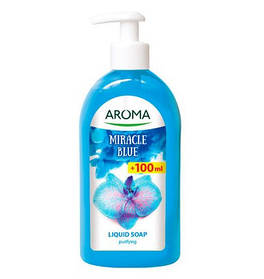 Рідке мило AROMA Дивовижний синій 500 мл (3800013521595)