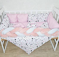 Детский постельный набор в кроватку, постельный набор для новорожденных