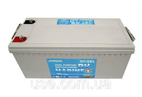 Акумулятор для СЕС 12V, 12 В, вольт, 200 а*год, ампер*годин, гелієвий АКБ, гібридного, автономного, мережевого інвертора