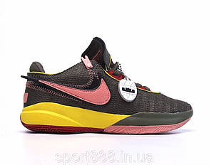 Nike LeBron XX Леброн 20 чорні чоловічі баскетбольні кросівки