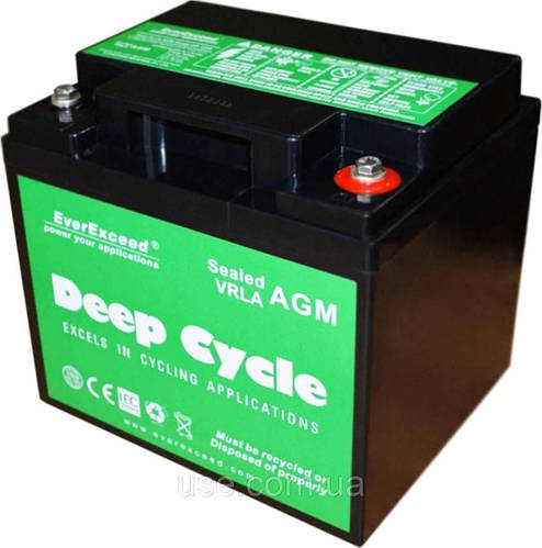 Аккумулятор мультигелевый EverExceed DP-1255 12V 55AH тип AGM VRLA ...