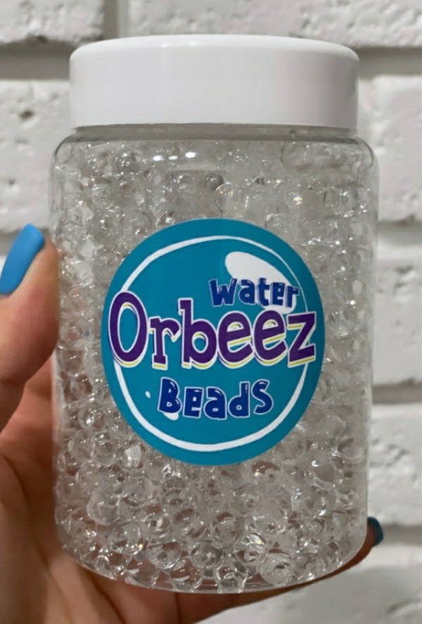 Кульки Orbeez Гідрогелеві в готовому вигляді до 8 мм Прозорі 400 мл (00148)