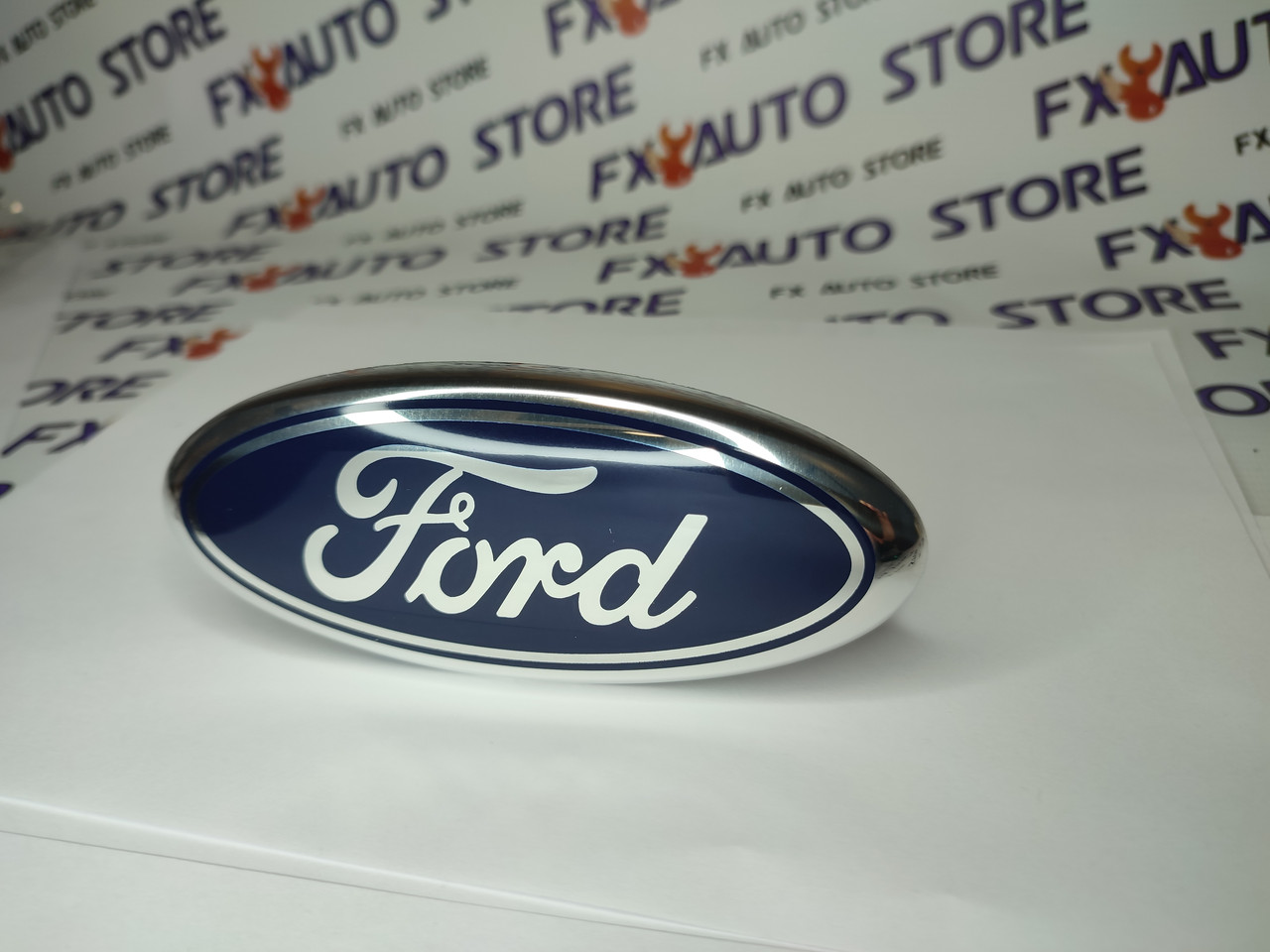 Емблема шильдик логотип напис FORD 144 X 59 мм на капот бампер кришку багажника
