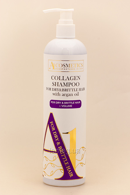 PHarmika Колагеновий шампунь для сухого та ламкого волосся з аргановою олією, 500 мл, фото 1