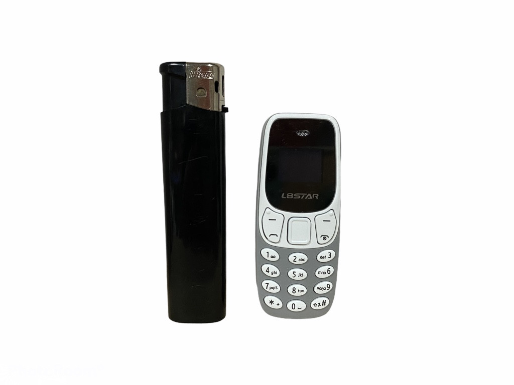 Міні мобільний маленький телефон L8 Star BM10 (2Sim) сірий