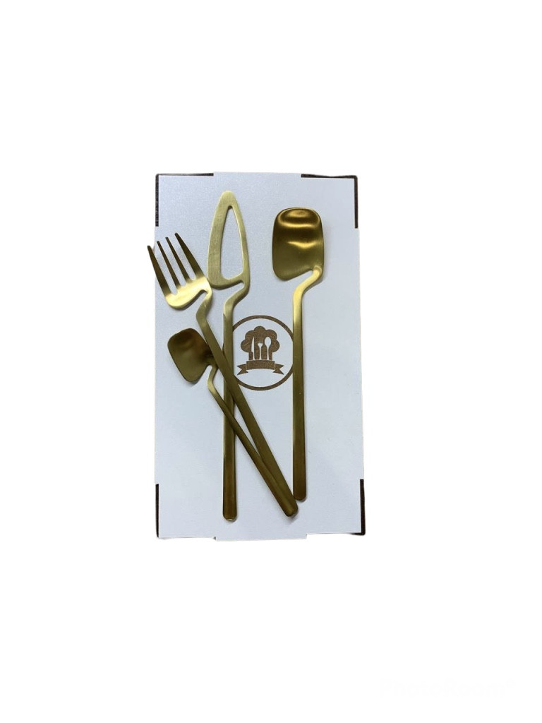 Набір столових приборів Kitchen на 6 персон Gold