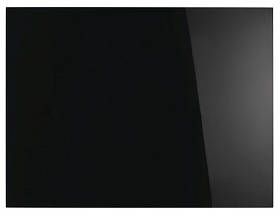 Magnetoplan Дошка скляна магнітно-маркерна 1200x900 чорна Glassboard-Black