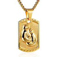 Брелок — Боксерська рукавичка на ключі кулон підвіска Gold