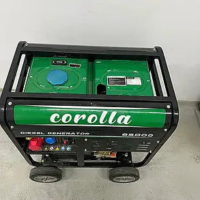 Дизельний генератор Corolla 8500D на 5,5 квт на 3 фази 220/380 вольт в наявності, фото 2