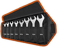 Neo Tools Ключи гаечные, двойные, 5.5-27 мм, набор 8 шт., супертонкие, чехол полиэстер 420D Baumar - Всегда